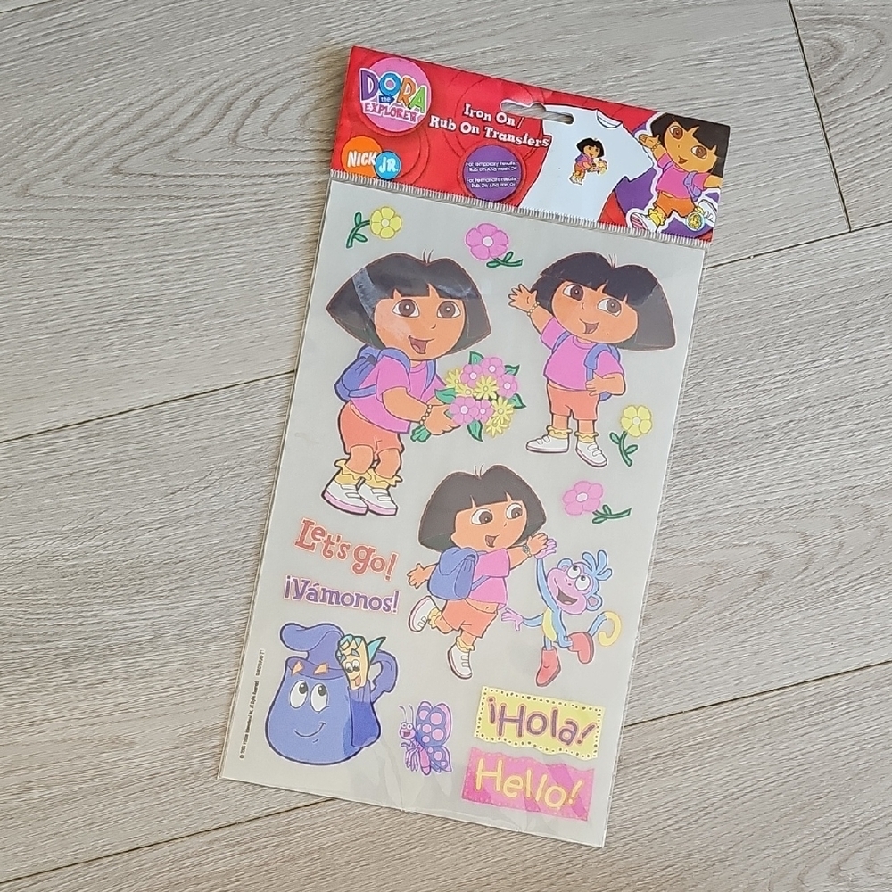 Vintage 2005 Sandylion Dora The Explorer Iron On‎ Patches